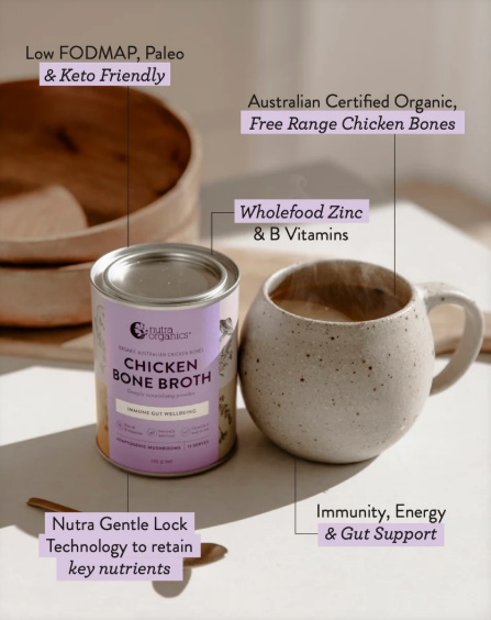 Nutra Chicken Broth Homestyle Mushroom 125g