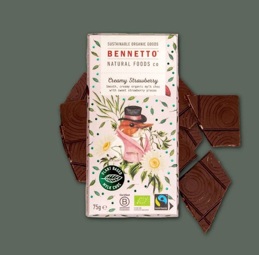 Bennetto Creamy Strawberry 75g