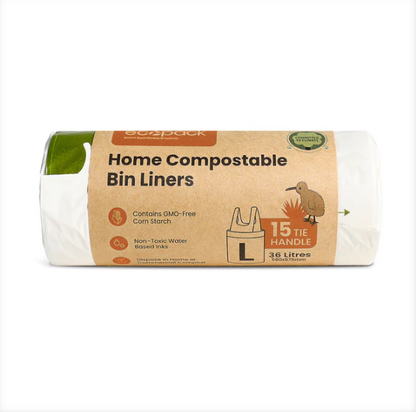 Ecobagsnz Kitchen Tidy Liner - Large 15x36L