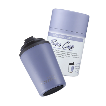 Fressko Bino Reusable Coffee Cup 230ml Grape