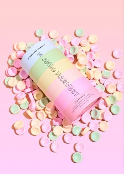 Nu Harvest Pre Workout Fruit Tingle 250g