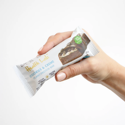 Health Lab Plant Protein Bar Cookies and Creme 50g