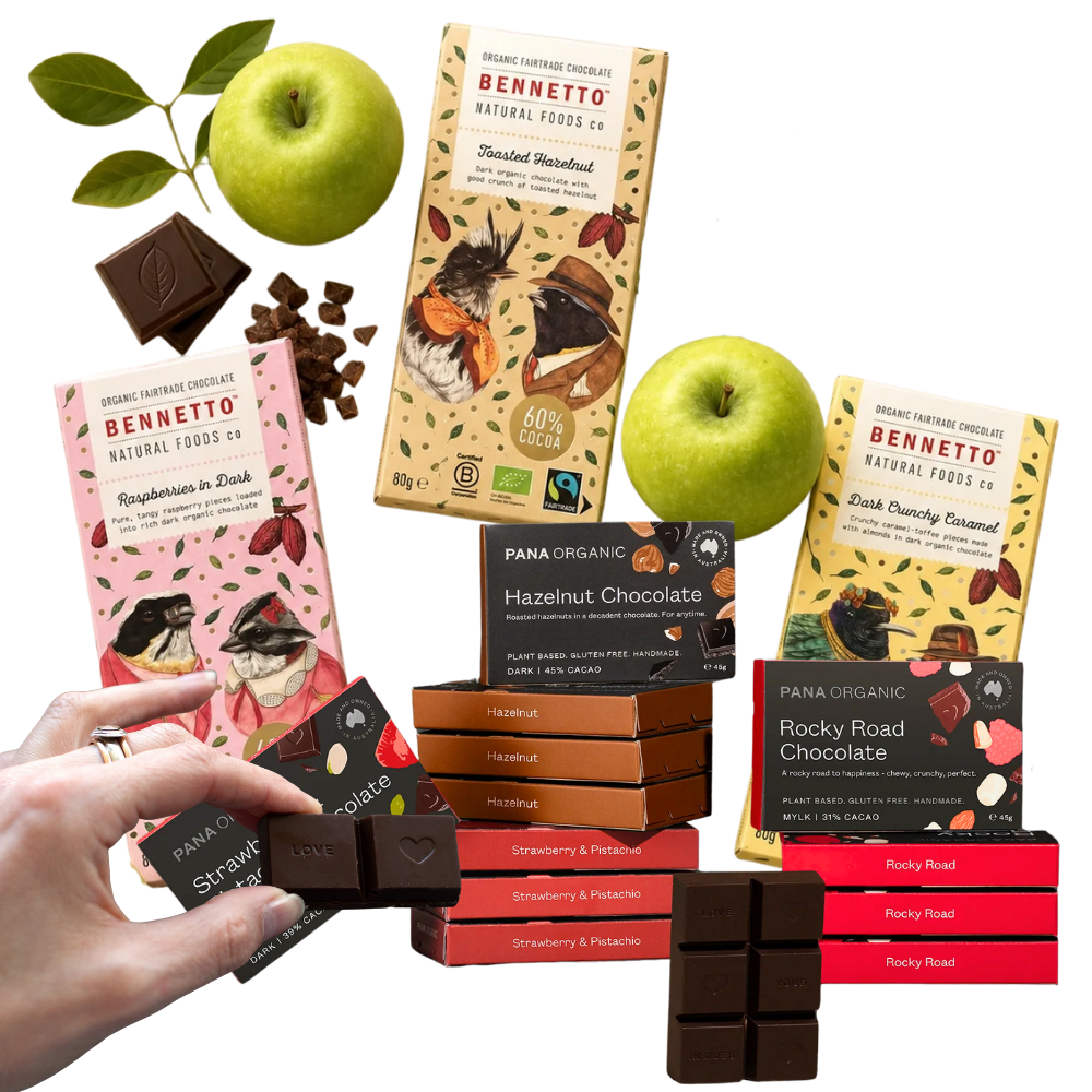 Organic Chocolate Bar Bundle – Pana Organic & Bennetto