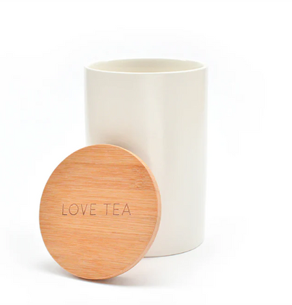 CLEARANCE Love Tea Canister