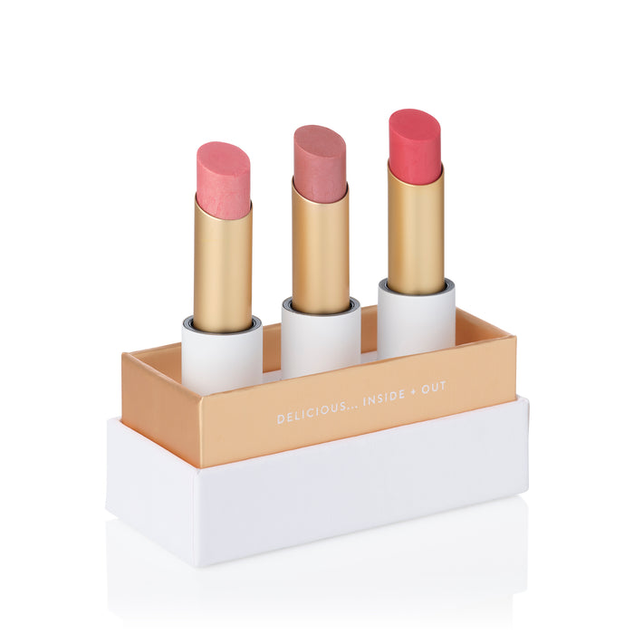 Lip Nourish Trio - Buttery Pinks