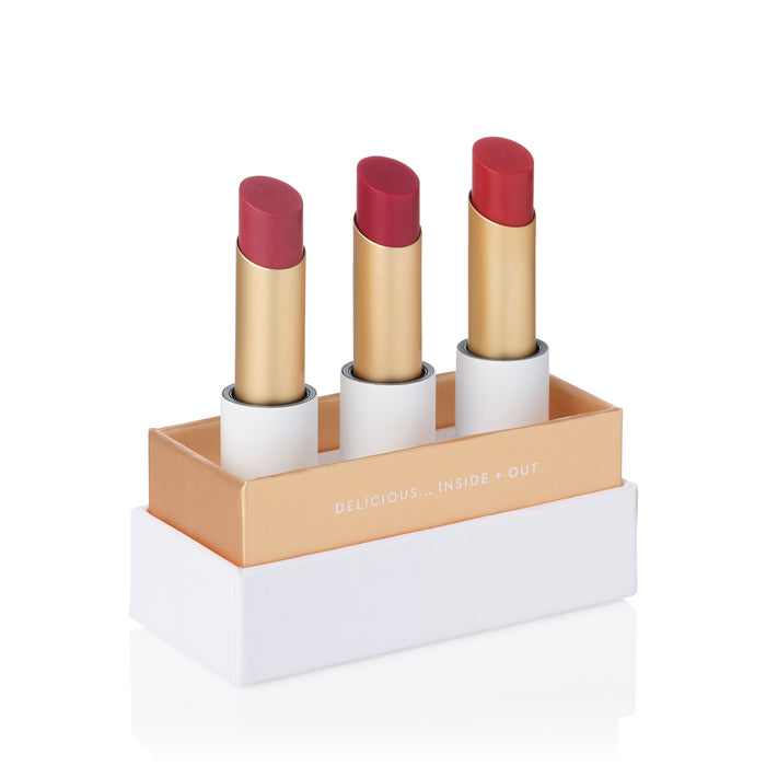 Lip Nourish Trio - Luscious Reds