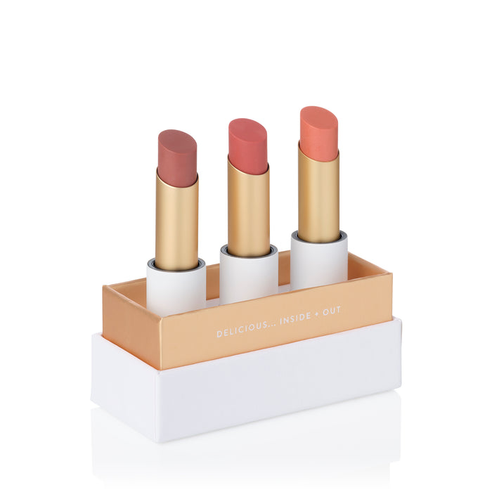 Lip Nourish Trio - Perfect Nudes