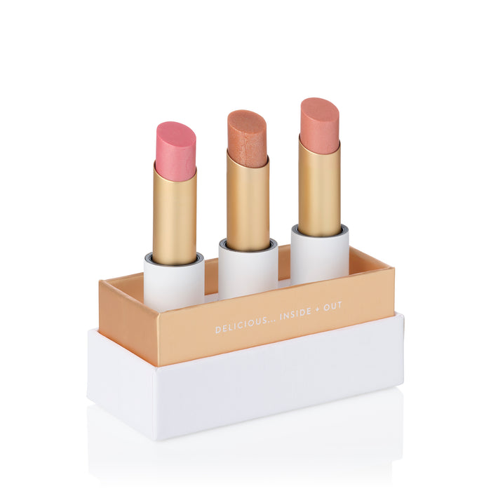 Lip Nourish Trio - Soft Shimmers