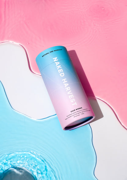 Nu Harvest Pre Workout Sour Worms 250g