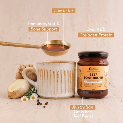 Beef Bone Broth Concentrate - Turmeric Ginger