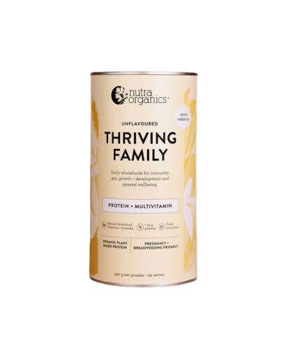 Nutra Organics Thriving Family Unflavoured 450g