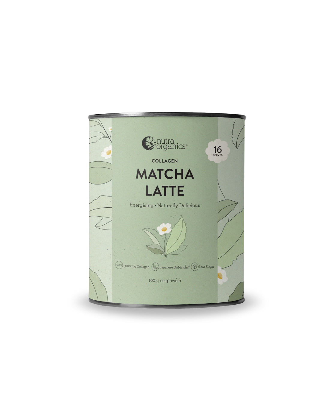 Nutra Organics Collagen Matcha Latte 100g
