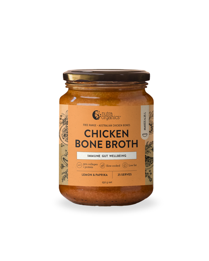 Chicken Bone Broth Concentrate Lemon & Paprika