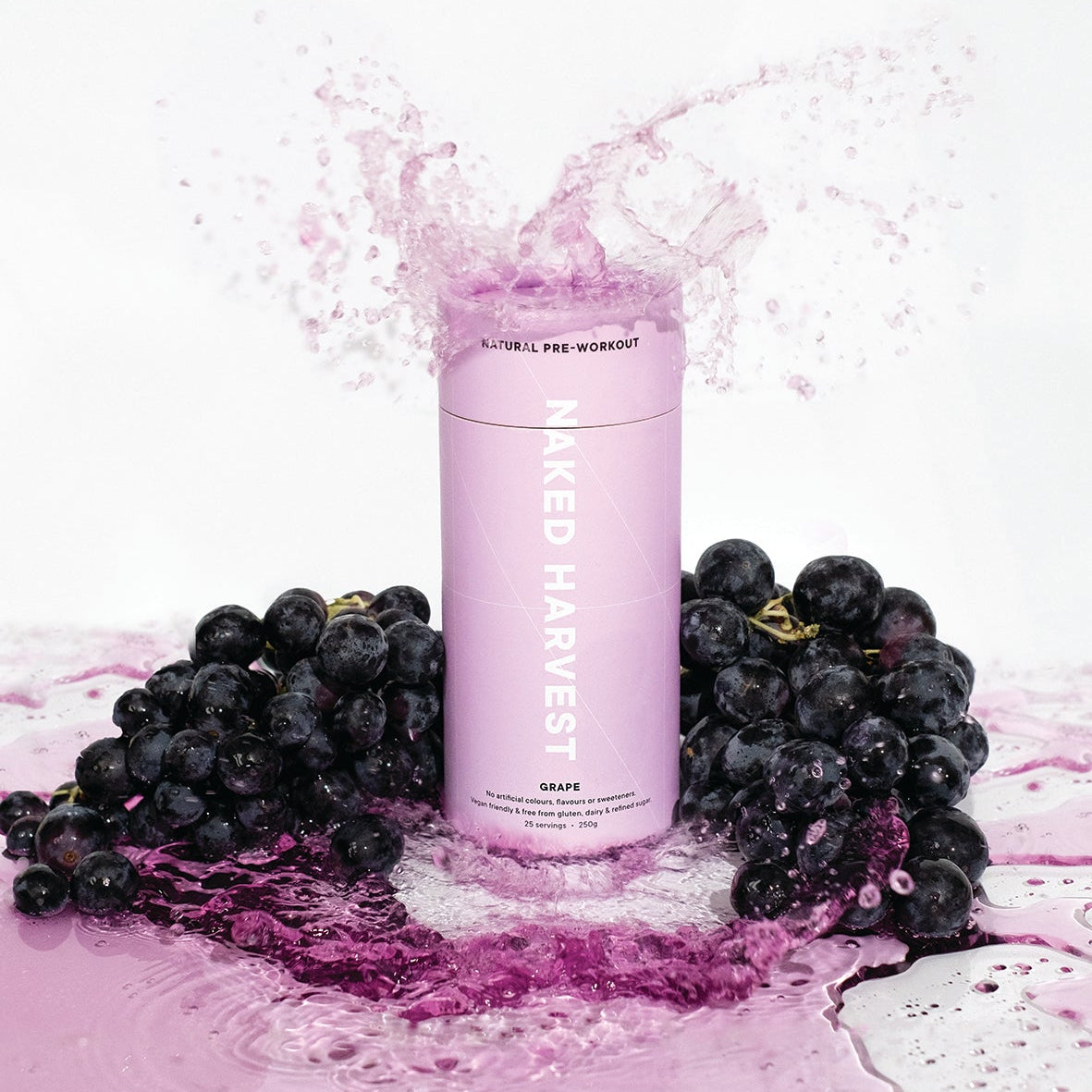 Nu Harvest Pre Workout Juicy Grape 250g