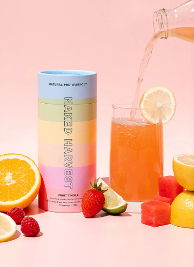 Nu Harvest Pre Workout Fruit Tingle 250g