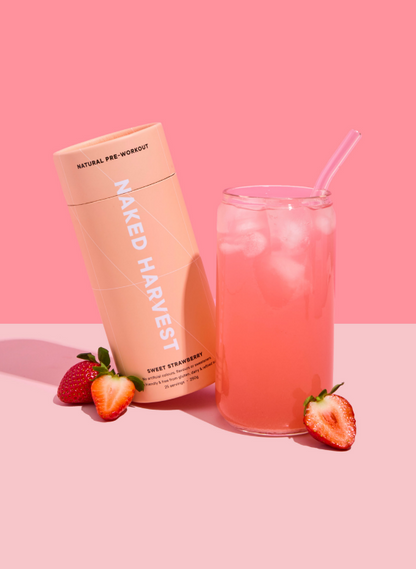 Nu Harvest Pre Workout Strawberry 250g