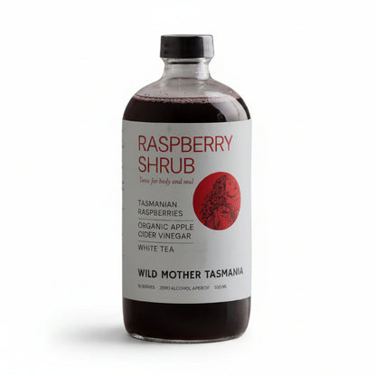 Wild Mother Raspberry White Tea Organic ACV 500ml