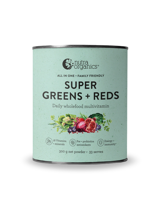 Nutra Super Greens + Reds Powder 150g