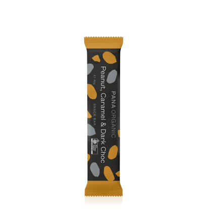 Pana Snack Bar Peanut, Caramel & Dark Choc 40g
