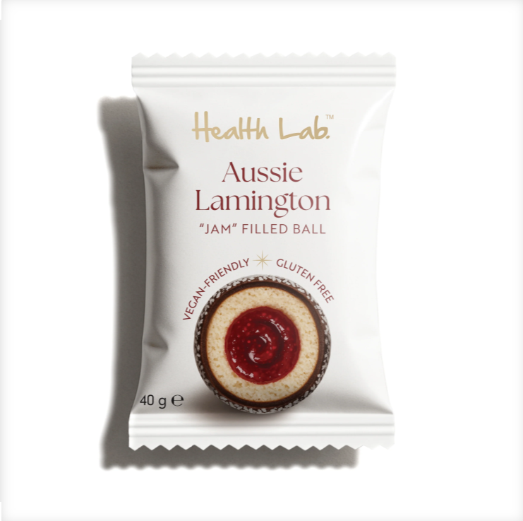Health Lab Jam - Lamington Nut Butter filled ball 40g