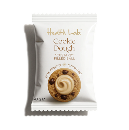 Health Lab Custard Filled Cookie Dough Ball 40g
