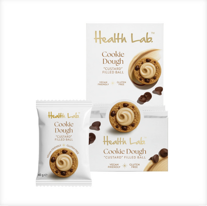 Health Lab Custard Filled Cookie Dough Ball 40g