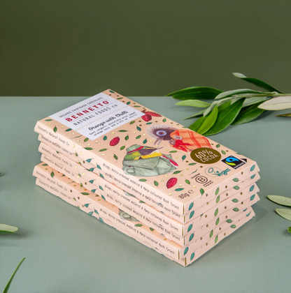 Bennetto Orange with Chilli Organic Chocolate Block 80g