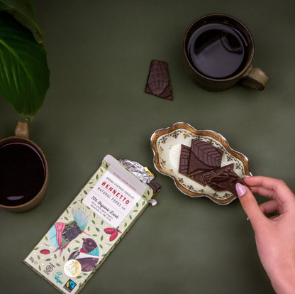 Bennetto 70% Organic Dark Organic Chocolate Block 80g