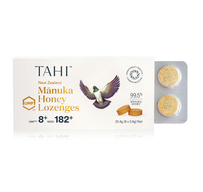 Tahi Mānuka Honey Lozenges UMF 8+/ MGO 182+ 8 Tablets