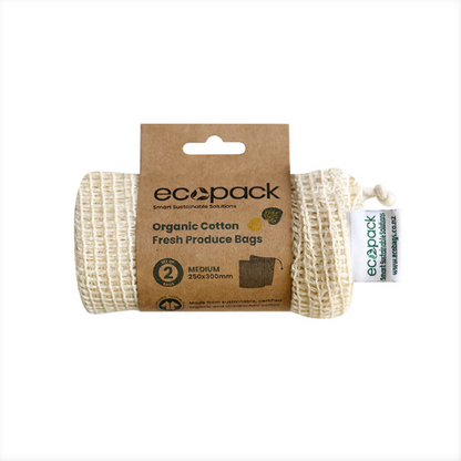 Organic Fresh Produce Bags – 2 pack