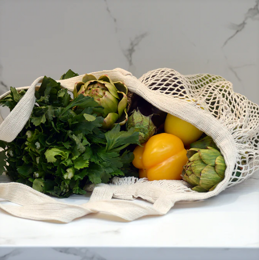 Organic String Carry Bag – Short handle