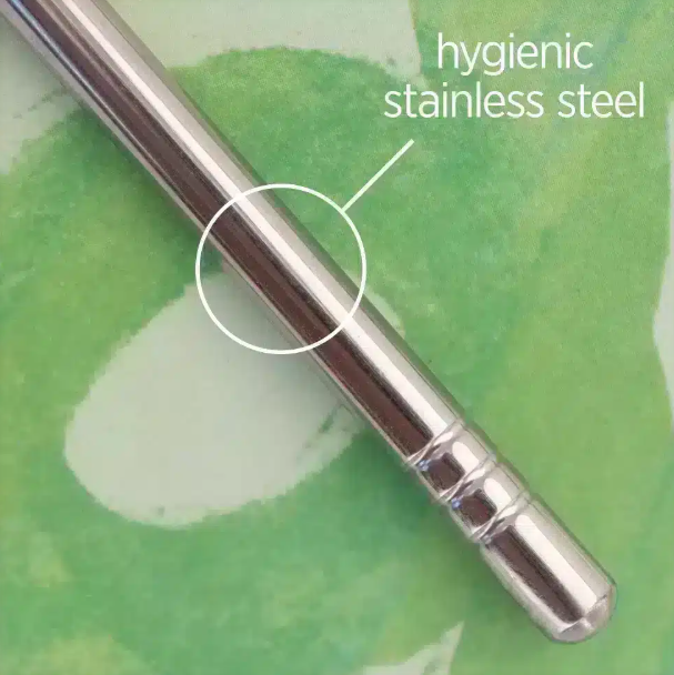 Metal Tongue Scraper – Stainless Steel