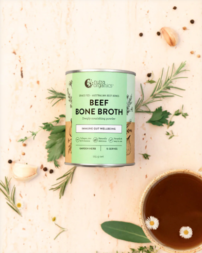 Beef Bone Broth Garden Herb