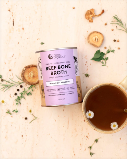 Beef Bone Broth Adaptogenic Mushrooms