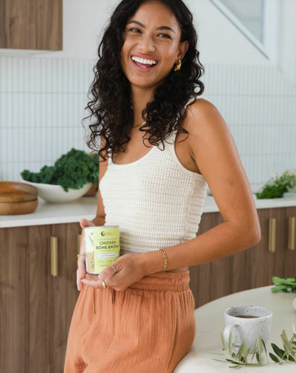 Chicken Bone Broth Garden Herb