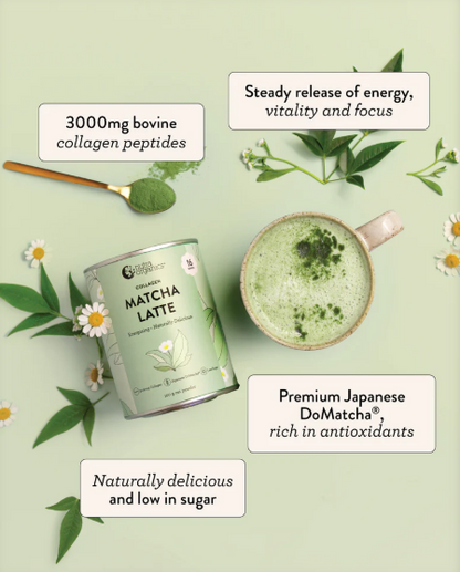 Nutra Organics Collagen Matcha Latte 100g