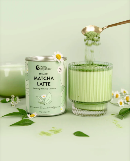 Nutra Organics Collagen Matcha Latte 100g