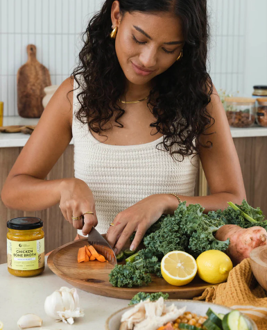 Chicken Bone Broth Concentrate Native Herbs