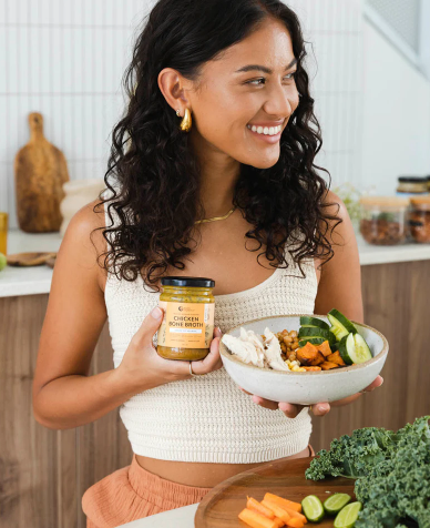 Chicken Bone Broth Concentrate Lemon & Paprika