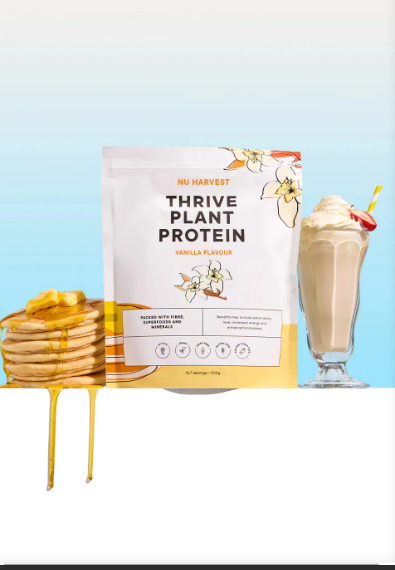 Nu Harvest Thrive Plant Protein Vanilla 500g