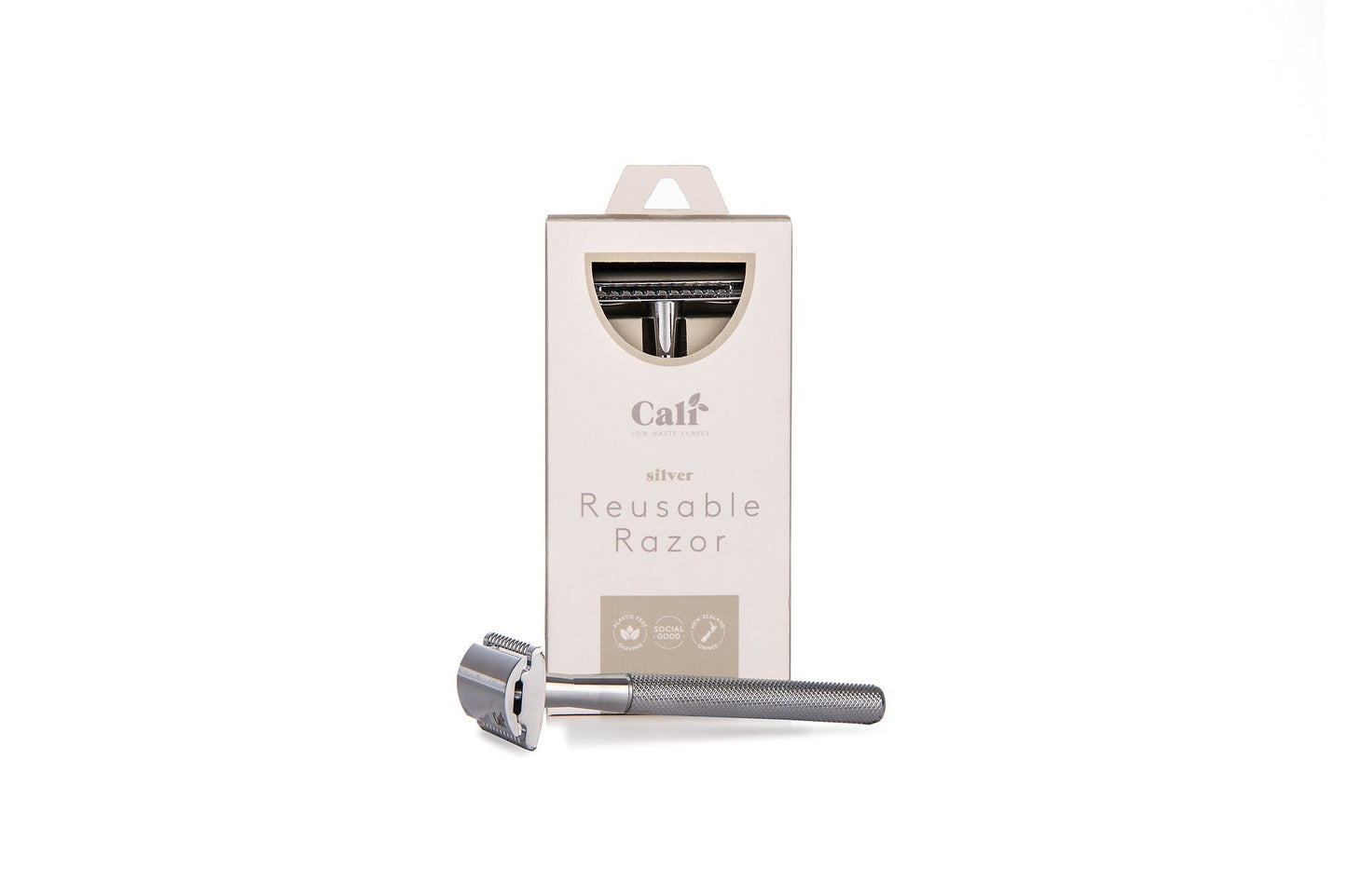 Safety Razor - Silver - Silver - Single