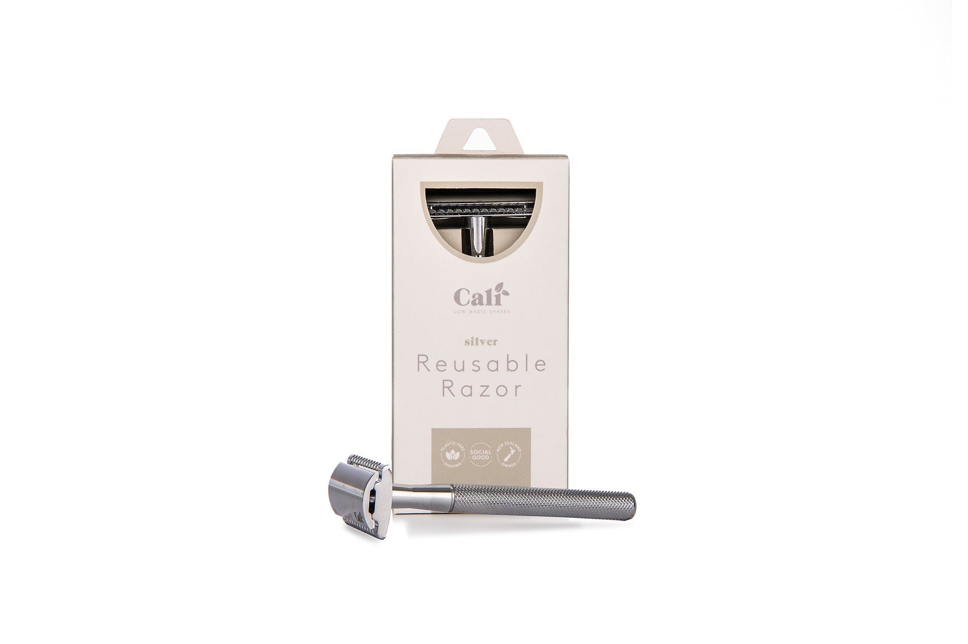 Safety Razor - Silver - Silver - Single