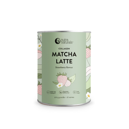 Nutra Collagen Strawberry Matcha Latte 100g