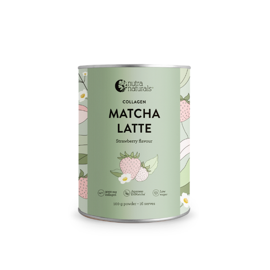 Nutra Collagen Strawberry Matcha Latte 100g
