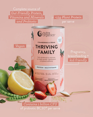 Nutra Thriving Family Strawberries & Cream 450g