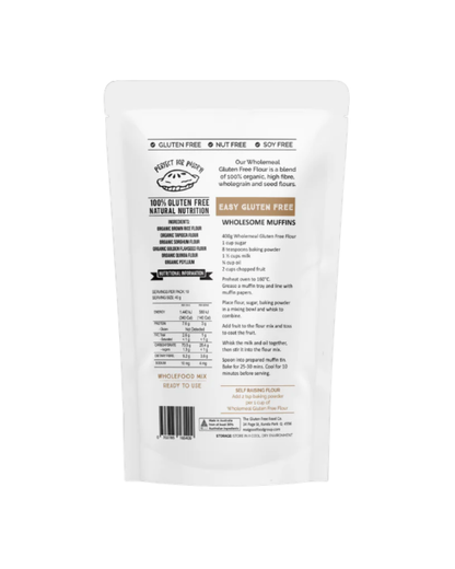 TGFFC Wholemeal Gluten Free Flour Blend 400g