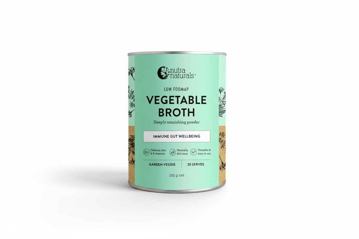 Nutra Vegetable Broth Garden Veggie 125g