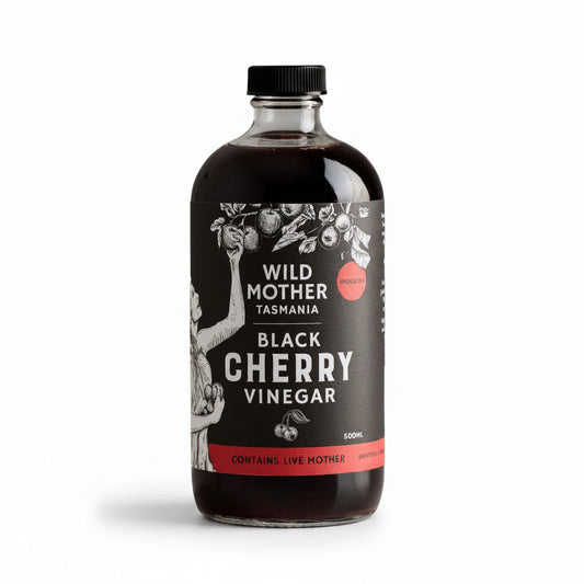 Wild Mother Australian Black Cherry Vinegar 500ml