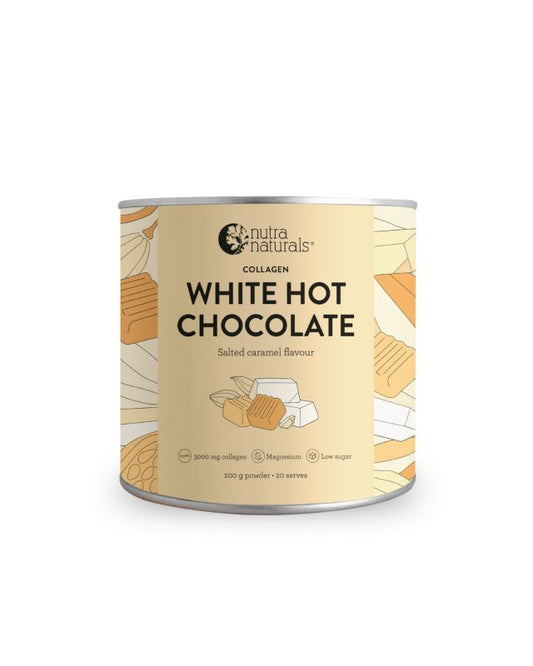 Collagen Salted Caramel White Hot Chocolate 200g