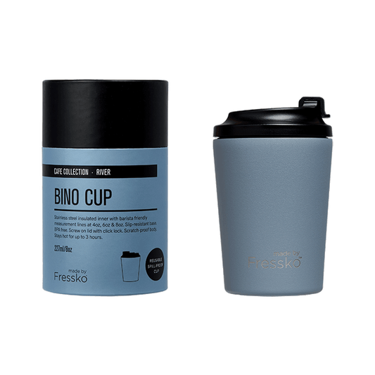 Fressko Bino Reusable Coffee Cup 230ml River